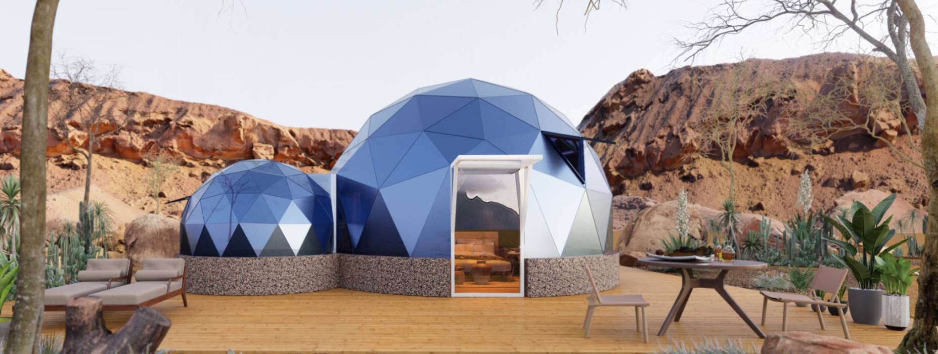 剑川县球形智能光伏玻璃星空房